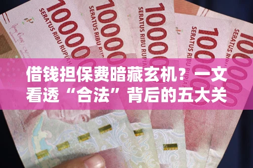 济南借钱担保费暗藏玄机？一文看透“合法”背后的五大关键陷阱