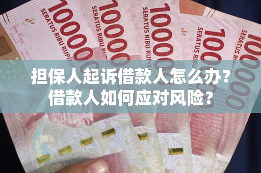 济南担保人起诉借款人怎么办？借款人如何应对风险？