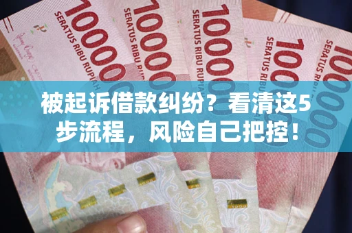 济南被起诉借款纠纷？看清这5步流程，风险自己把控！