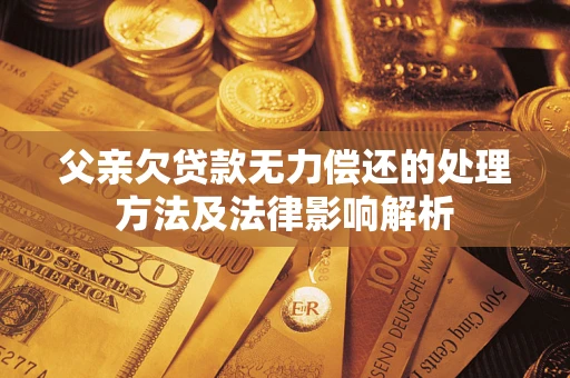 济南父亲欠贷款无力偿还的处理方法及法律影响解析