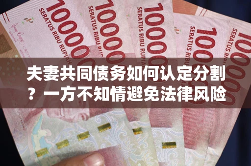 济南夫妻共同债务如何认定分割？一方不知情避免法律风险必看！